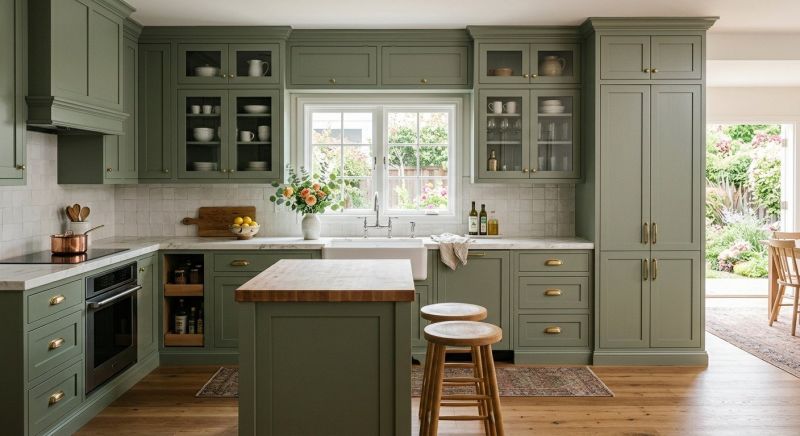 Cherry Cabinet Remodeling in Nashville, TN