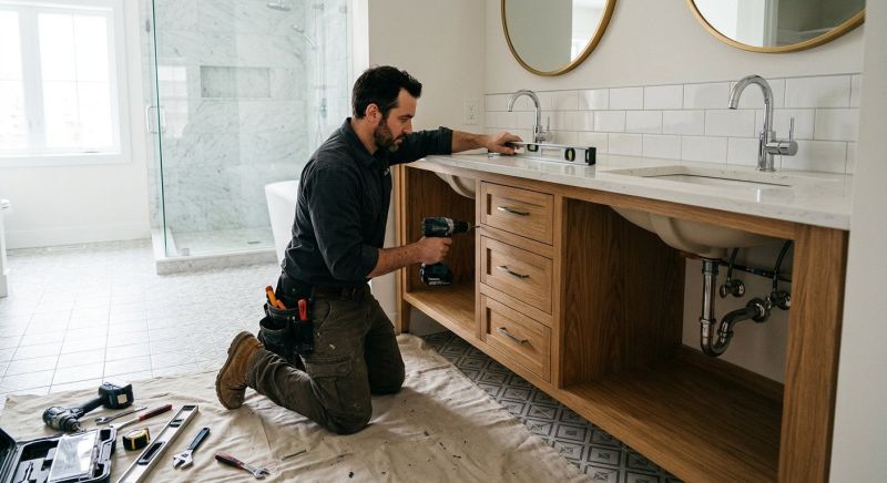 Increase Your Bathroom Vanity Refacing Business with an AI Driven, Targeted Website